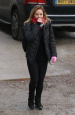 STEPHANIE WARING Leaves Silverblades Ice Rink in Altrincham 01/12/2018