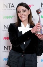SURANNE JONES at National Television Awards in London 01/23/2018