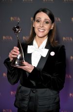 SURANNE JONES at National Television Awards in London 01/23/2018