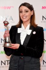 SURANNE JONES at National Television Awards in London 01/23/2018