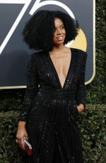 SUSAN KELECHI WATSON at 75th Annual Golden Globe Awards in Beverly Hills 01/07/2018