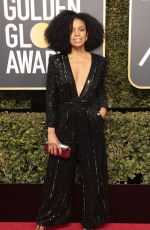 SUSAN KELECHI WATSON at 75th Annual Golden Globe Awards in Beverly Hills 01/07/2018