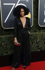 SUSAN KELECHI WATSON at 75th Annual Golden Globe Awards in Beverly Hills 01/07/2018