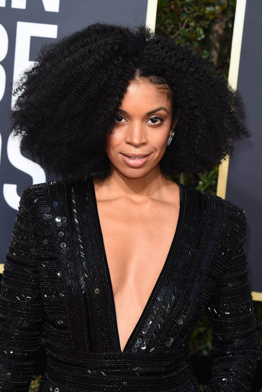 SUSAN KELECHI WATSON at 75th Annual Golden Globe Awards in Beverly Hills 01/07/2018