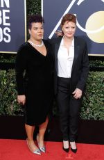 SUSAN SARANDON at 75th Annual Golden Globe Awards in Beverly Hills 01/07/2018