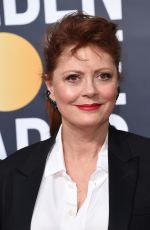 SUSAN SARANDON at 75th Annual Golden Globe Awards in Beverly Hills 01/07/2018