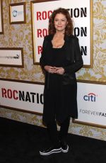 SUSAN SARANDON at Roc Nation’s Brunch Black Carpet Event in New York 01/27/2018