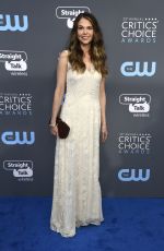 SUTTON FOSTER at 2018 Critics’ Choice Awards in Santa Monica 01/11/2018