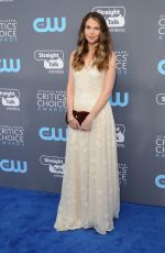 SUTTON FOSTER at 2018 Critics’ Choice Awards in Santa Monica 01/11/2018