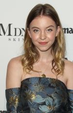 SYDNEY SWEENEY at Marie Claire Image Makers Awards in Los Angeles 01/11/2018