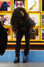 SZA Out and About in New York 01/24/2018