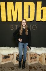 TAISSA FARMIGA at IMDB Studio at Sundance Film Festival 01/21/2018