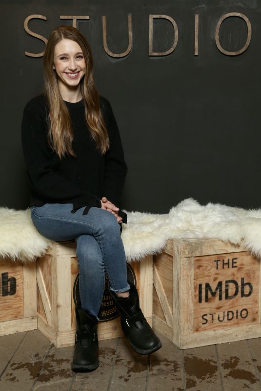 TAISSA FARMIGA at IMDB Studio at Sundance Film Festival 01/21/2018