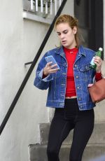 TALLULAH WILLIS Makeup Free Leaves a Gym in Los Angeles 01/22/2018
