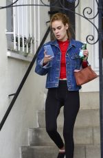 TALLULAH WILLIS Makeup Free Leaves a Gym in Los Angeles 01/22/2018