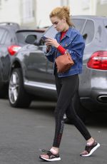 TALLULAH WILLIS Makeup Free Leaves a Gym in Los Angeles 01/22/2018