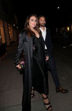 TAMARA ECCLESTONE Leaves Sumosan Wwiga Restaurant in London 01/26/2018