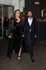 TAMARA ECCLESTONE Leaves Sumosan Wwiga Restaurant in London 01/26/2018