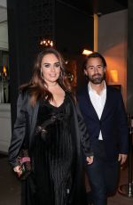 TAMARA ECCLESTONE Leaves Sumosan Wwiga Restaurant in London 01/26/2018
