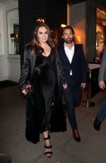 TAMARA ECCLESTONE Leaves Sumosan Wwiga Restaurant in London 01/26/2018