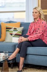 TAMZIN OUTHWAITE at This Morning Show in London 01/18/2018