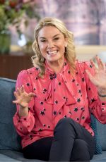 TAMZIN OUTHWAITE at This Morning Show in London 01/18/2018