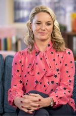 TAMZIN OUTHWAITE at This Morning Show in London 01/18/2018