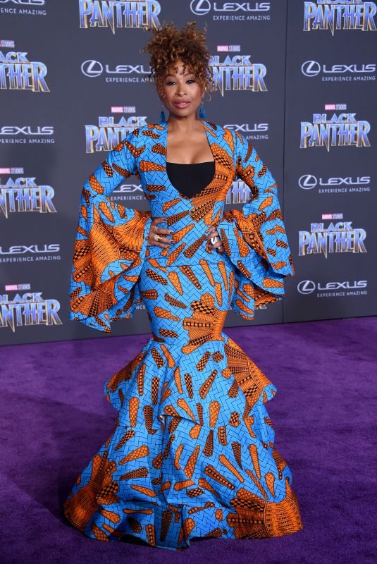 TANIKA RAY at Black Panther Premiere in Hollywood 01/29/2018