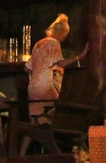 TARA REID Night Out at a Bar on New Year