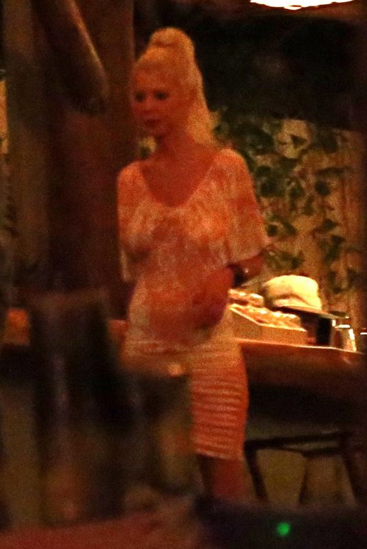 TARA REID Night Out at a Bar on New Year