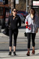 TERI HATCHER and EMERSON TENNEY Heading to a Gym in Los Angeles 01/10/2018