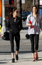 TERI HATCHER and EMERSON TENNEY Heading to a Gym in Los Angeles 01/10/2018