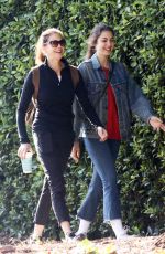 TERI HATCHER and EMERSON TENNEY Out Hikking in Los Angeles 01/15/2018