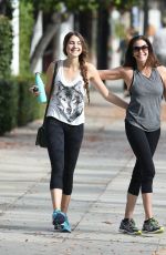 TERI HATCHER Heading to a Gym in Los Angeles 01/01/2018