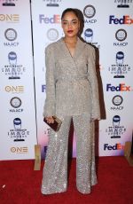 TESSA THOMPSON at 49th Naacp Image Awards in Pasadena 01/14/2018