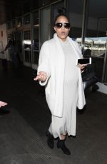 TIA MOWRY at LAX Airport in Los Angeles 01/26/2018