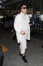 TIA MOWRY at LAX Airport in Los Angeles 01/26/2018