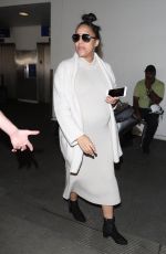 TIA MOWRY at LAX Airport in Los Angeles 01/26/2018