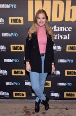 TIERA SKOVBYE at IMDB Studio at Sundance Film Festival in Park City 01/20/2018