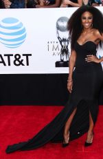 TIFFANY BLACK at 49th Naacp Image Awards in Pasadena 01/14/2018