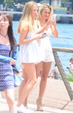 TIFFANY WATSON and FRANKIE GAFF Out on New Year