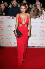 TIFFANY WATSON at National Television Awards in London 01/23/2018