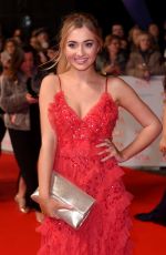 TILLY KEEPER at National Television Awards in London 01/23/2018