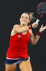 TIMEA BABOS at Australian Open Tennis Tournament in Melbourne 01/17/2018