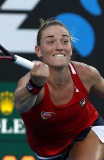 TIMEA BABOS at Australian Open Tennis Tournament in Melbourne 01/17/2018