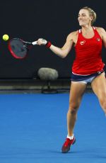 TIMEA BABOS at Australian Open Tennis Tournament in Melbourne 01/17/2018