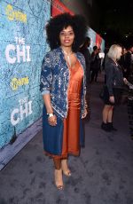 TYLA ABERCRUMBIE at The Chi Premiere in Los Angeles 01/03/2018