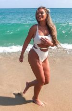 TYNE-LEXY CLARSON in Swimsuit on the Beach in Thailand 01/21/2018