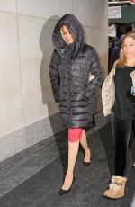 TYRA BANKS Arrives at Today Show in New York 01/08/2018