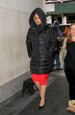 TYRA BANKS Arrives at Today Show in New York 01/08/2018